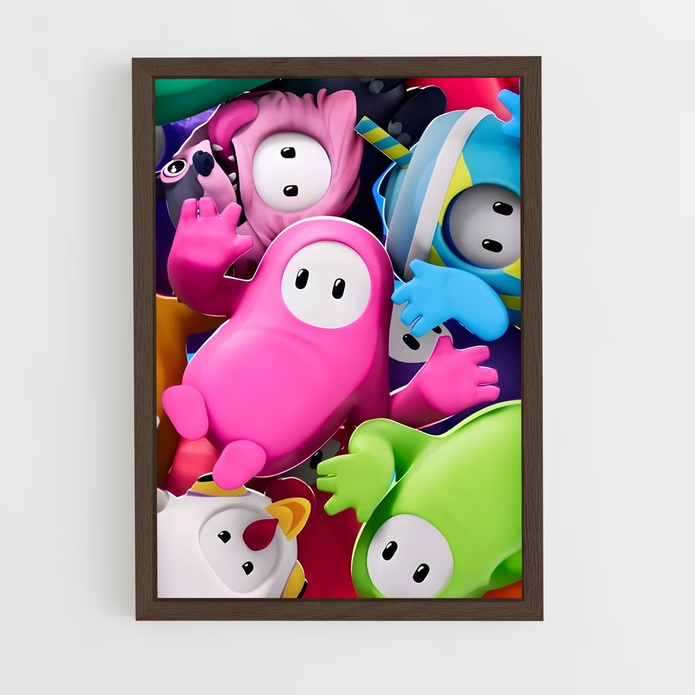 Poster Toy Party – affiche Fall guys (vue 5)